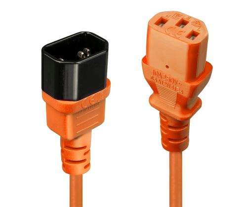 KAAPELI TEHO IEC JATKO 1M/ORANSSI 30474 LINDY LINDY