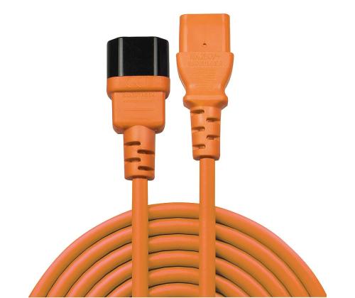 KAAPELI TEHO IEC JATKO 1M/ORANSSI 30474 LINDY LINDY