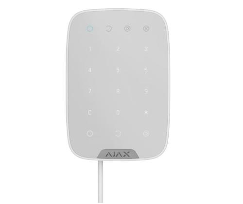 NÄPPÄIMISTÖ LANGALLINEN/VALKOINEN 30864 AJAX FIBRA
