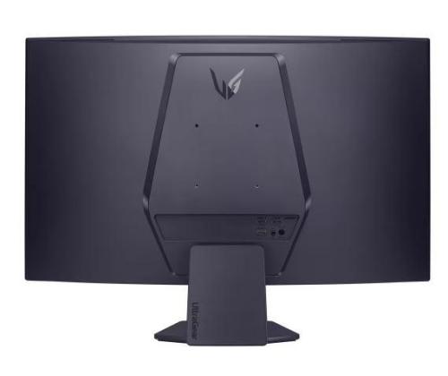 LCD-näyttö LG 32GS60QC-B 32" Gaming/Curved Panel VA 2560x1440 16:9 180 Hz Matte 1 ms Tilt...