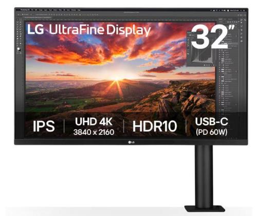 LCD-MONITORI 32" IPS/32UN880K-B LG