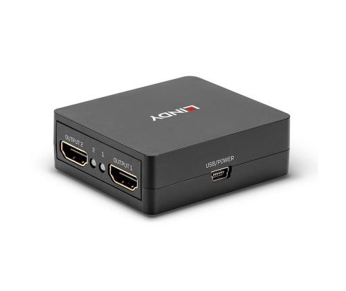 I/O VIDEO SPLITTER HDMI 2PORT/38358 LINDY LINDY