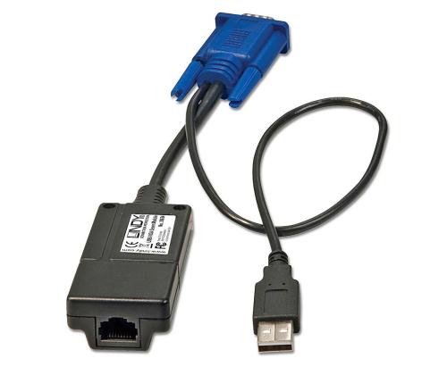 I/O KVM-MODUULI USB & VGA/39634 LINDY