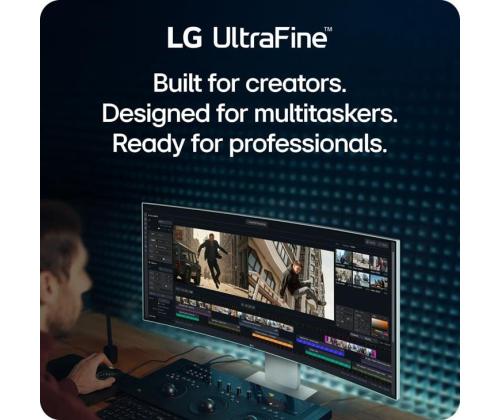 LCD-monitori LG 39.7 " 5120 x 2160 pikseliä Natiivikuvasuhde 21:9 40U990A-W 40U990A-W 40U990A-W