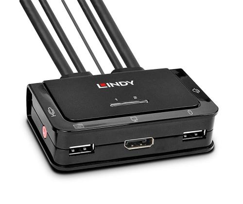 NETTIKYTKIN KVM USB DISPLAYPORT/42344 LINDY