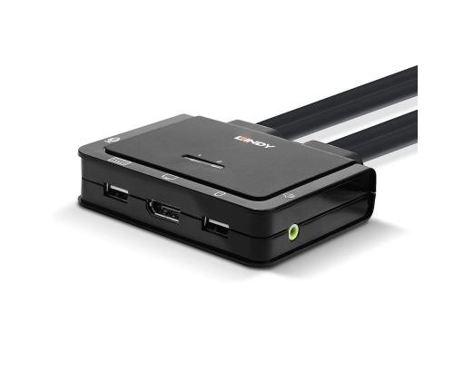 NETTIKYTKIN KVM USB DISPLAYPORT/42344 LINDY