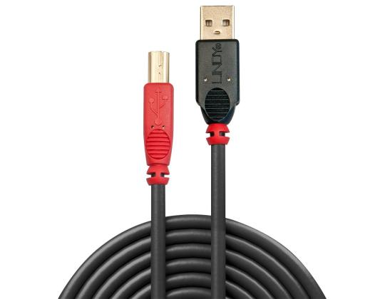 KAAPELI USB2 AB 10M/ACTIVE 42761 LINDY