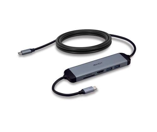 I/O TELAKOINTIASEMA USB-C/DST-MICRO 140 43326 LINDY