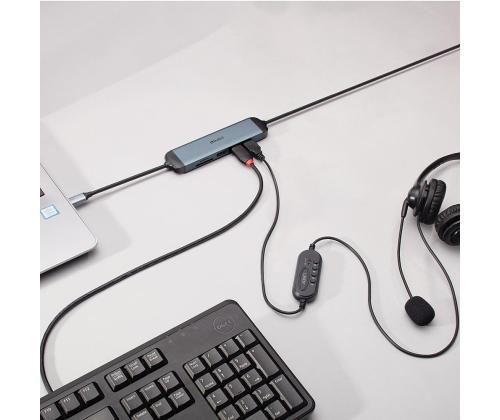 I/O TELAKOINTIASEMA USB-C/DST-MICRO 140 43326 LINDY