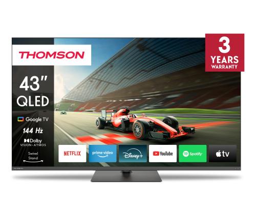 LCD-televisio 43" QLED 4K/43QG7C04 THOMSON