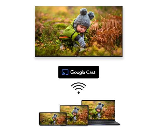 LCD-televisio 43" QLED 4K/43QG7C04 THOMSON