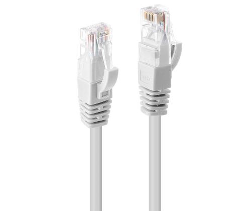 KAAPELI CAT6 U/UTP 0.5M/VALKOINEN 48091 LINDY