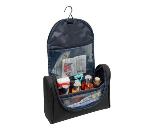 Matkalaukku, Eco TOILETRY musta 8407 RIVACASE