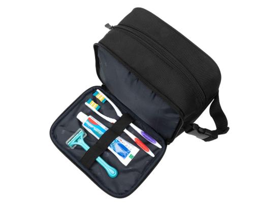 Matkalaukku, Eco TOILETRY musta 8409 RIVACASE