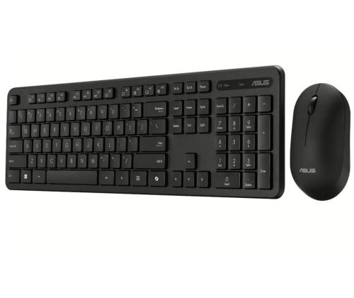 NÄPPÄIMISTÖ + HIIRI WRL OPT. CW100/MUSTA 90XB0700-BKM1F0 ASUS