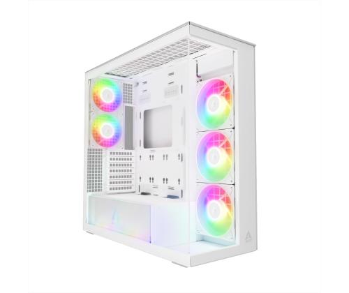 Kotelo ARCTIC Xtender (Valkoinen) MidiTower Case tuotteen ominaisuudet Läpinäkyvä paneeli Ei sisälly hintaan Väri...