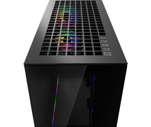 Kotelo ARCTIC Xtender (Mirror Black) MidiTower Case tuotteen ominaisuudet Läpinäkyvä paneeli Ei sisälly...