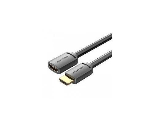 KAAPELI HDMI UROS/NAARAS 4K/1M MUSTA AHCBF VENTION