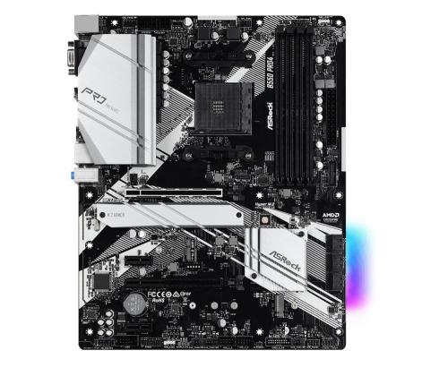 Emolevy ASROCK AMD B550 SAM4 ATX 2xPCI-Express 3.0 1x 1xPCI-Express 3.0 16x 2xM.2 1xPCI-Express...