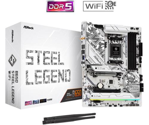 Emolevy ASROCK AMD B650 SAM5 ATX Muisti DDR5 Muistipaikat 4 1xPCI-Express 3.0 16x 1xPCI-Express 16x 1xPCI-Express 4xPCI-Express 3.0