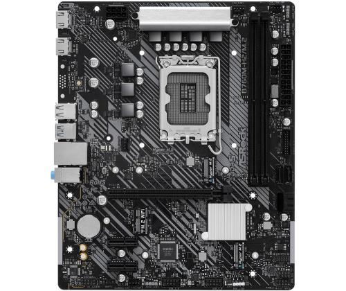 Emolevy ASROCK Intel B760 Express LGA1700 Micro-ATX Muisti DDR5 Muistipaikat 2 2xPCI-Express 3...