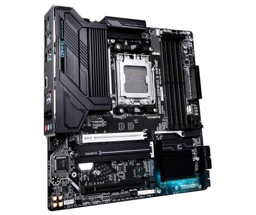 Emolevy GIGABYTE AMD B850 SAM5 Micro-ATX Muisti DDR5 Muistipaikat 4 1xPCI-Express 3.0 4x 1xPCI-Express 3.0 4xPCI-Express 3.0 4xPCI-Express 3.0 4xPCI-Express 3.0 4xPCI-Express 3.0