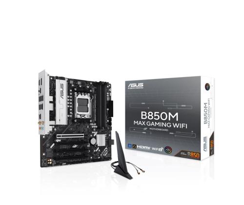 Emolevy ASUS AMD B850 SAM5 Micro-ATX Muisti DDR5 Muistipaikat 4 3xPCI-Express 4.0 16x 1xPCI...