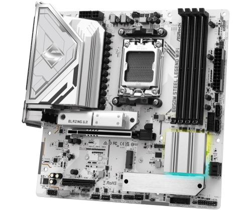 Emolevy ASROCK AMD B850 SAM5 Micro-ATX Muisti DDR5 Muistipaikat 4 4xPCI-Express 4.0 4x 1xPCI...