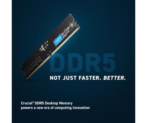 MUISTI DIMM 16GB DDR5-4800/CT16G48C40U5 RATKAISEVA