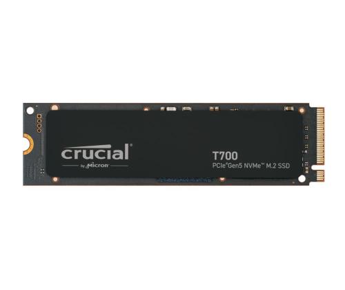 SSD CRUCIAL T700 4TB M.2 PCIE NVMe TLC kirjoittaa 11800 MB s lukea 12400 MB s...
