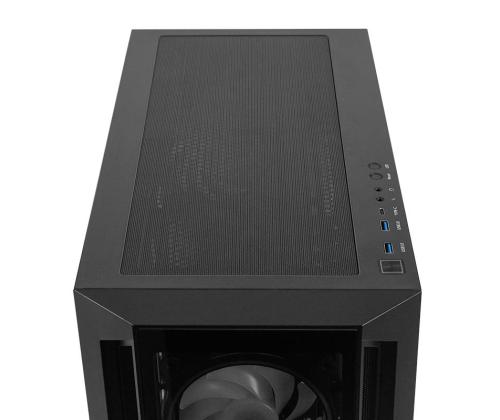 Kotelo CHIEFTEC APEX ARGB MidiTower Ei mukana ATX MicroATX MiniITX Väri Musta GA-01B-TG-OP