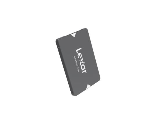 SSD LEXAR NS100 512GB SATA 3.0 Kirjoitusnopeus 450 Mt/s Lukunopeus 550 Mt/s 2.5" LNS100...
