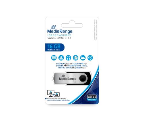 MUISTITIKKU FLASH USB2 16GB/MR910 MEDIARANGE