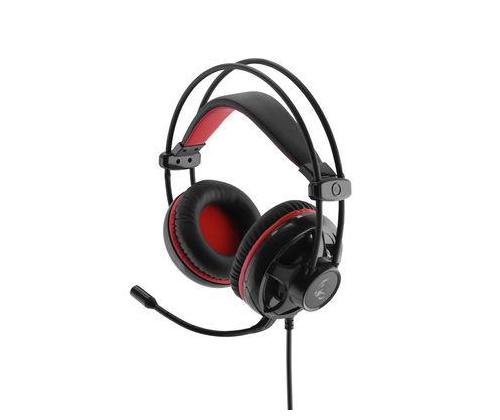 Kuulokkeet/kuulokkeet GAMING GS300/MUSTA/PUNAINEN MRGS300 MEDIARANGE