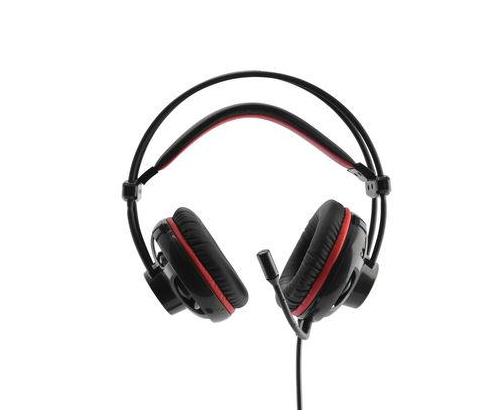 Kuulokkeet/kuulokkeet GAMING GS300/MUSTA/PUNAINEN MRGS300 MEDIARANGE
