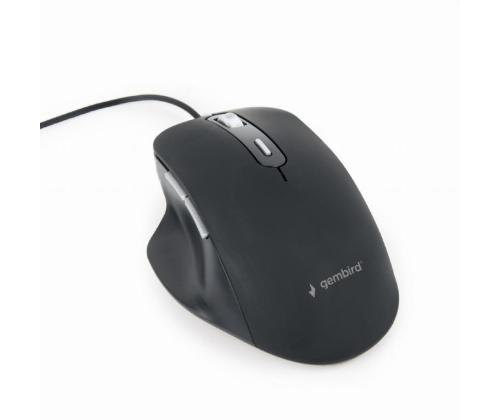MOUSE USB OPTICAL/BLACK MUS-6B-02 GEMBIRD