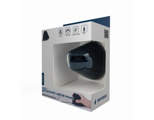 Hiiri USB OPTICAL SPACEGREY/ERGONOMIC MUS-ERGO-03 GEMBIRD