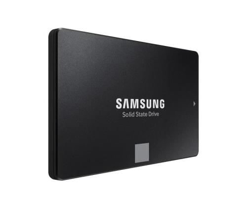 SSD Samsung 870 EVO 250GB SATA MLC Kirjoitusnopeus 530 Mt/s Lukunopeus 560 Mt/s 2,5" MTBF.