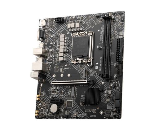 Emolevy MSI Intel H610 LGA1700 Micro-ATX Muisti DDR5 Muistipaikat 2 1xPCI-Express 1x 1xPCI...