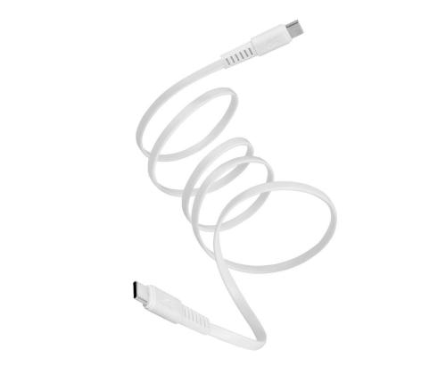 KAAPELI USB-C USB-C 1.2M/VALKOINEN PS6005 WT12 RIVACASE