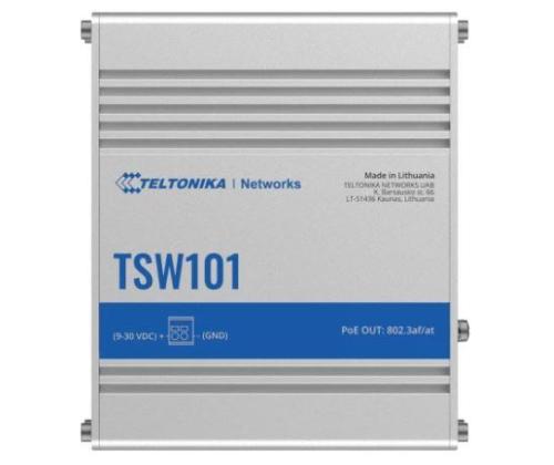 Kytkin TELTONIKA TSW101 5xRJ45 PoE-portit 4 60 wattia TSW101