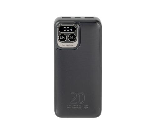 VIRTALÄHDE USB 20000MAH/VA2521 RIVACASE