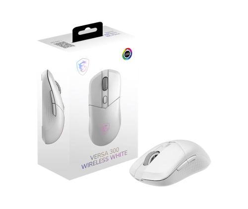 HIIRI USB OPTINEN WRL GAMING/VERSA 300 W VALKOINEN MSI
