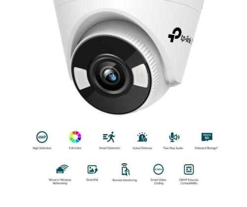 VERKKOKAMERA TURRET H.264 4MP/VIGI C440(4MM) TP-LINK