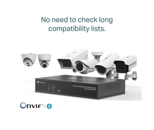 NETTIVIDEONAUHURI 4CH POE+/VIGI NVR1004H-4P TP-LINKKI