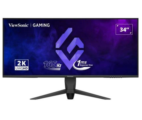 LCD-monitori VIEWSONIC 34" Gaming/21 : 9 Paneeli VA 3440x1440 21:9 165 Hz Matta 1 ms Kääntökorkeus...