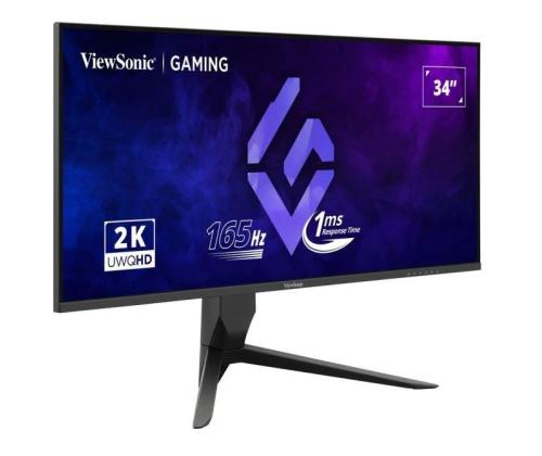 LCD-monitori VIEWSONIC 34" Gaming/21 : 9 Paneeli VA 3440x1440 21:9 165 Hz Matta 1 ms Kääntökorkeus...