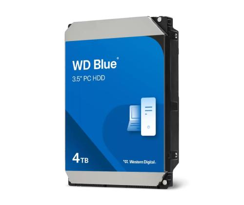 HDD WESTERN DIGITAL Blue 4TB SATA 256 Mt 5400 rpm 3,5" WD40EZAX