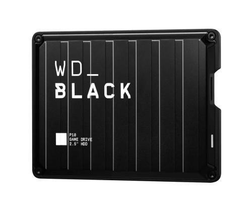 Ulkoinen kiintolevy WESTERN DIGITAL P10 Game Drive 5TB USB 3.2 Color Musta WDBA3A0050BBK-WESN