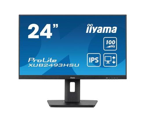 LCD-monitori IIYAMA 23.8" Business Panel IPS 1920x1080 16:9 100Hz Matta 1 ms Kaiuttimet Swivel Pivot...